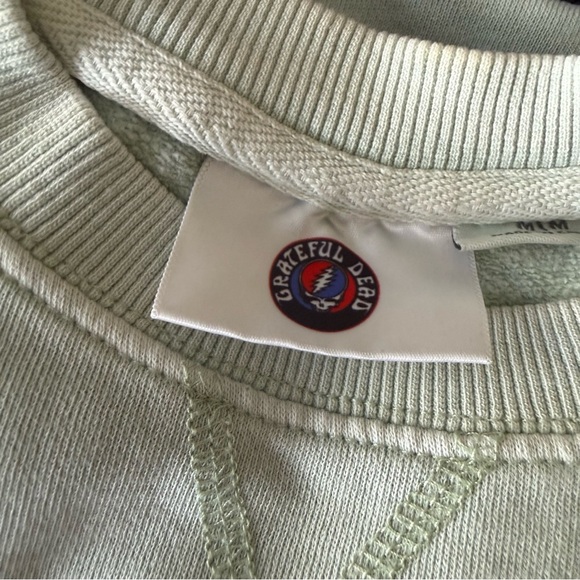 Official Grateful Dead Crewneck Sweater Dancing Bears Longsleeve 100% Cotton M - Picture 2 of 6